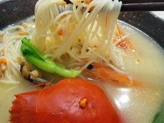 膏蟹汤面-十面欢腾·海鲜面·台式Bistro(长乐路店)