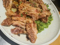 去骨牛排肉-梦山水日本烧肉(五四广场店)