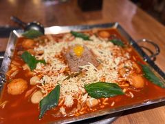 芝士火山炒年糕-包装马车·韩国料理·포장마차