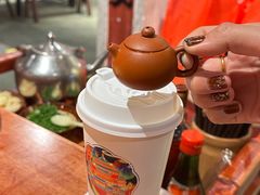 白桃乌龙茶-周小明火锅(黑金冠社区店)