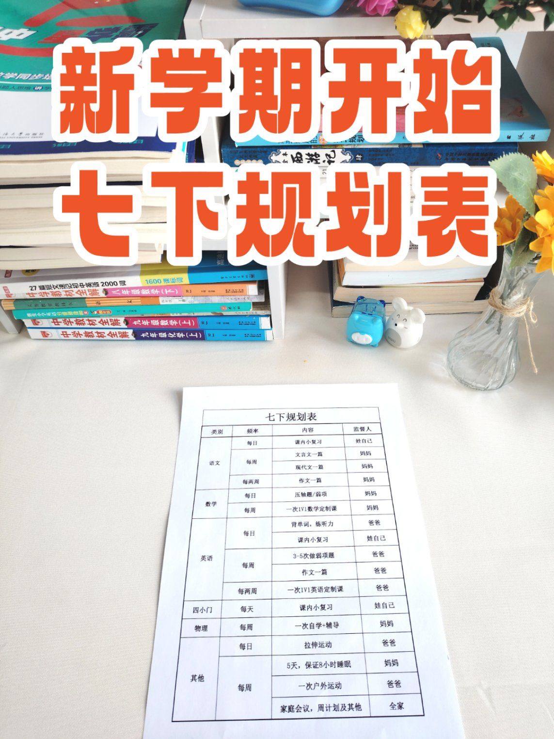 25新九上语文新学期计划表的简单介绍