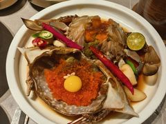 -草家酱蟹炭火烤肉店(珲春南路一店)