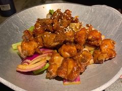 蒜香蜜汁排骨-绿茶餐厅(乐峰广场店)