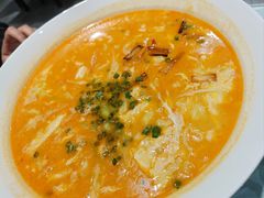 非遗手工鲜虾疙瘩汤-品味居·首店·大连鲜活海鲜大连菜(东港店)