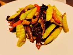 鸡枞菌炒松阪肉-海立阁海鲜江浙菜(漕河泾印象城店)