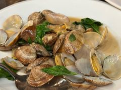 罗勒叶辣炒蛤-大螃蟹海鲜餐厅