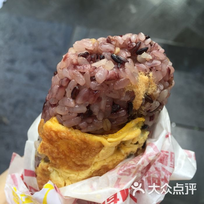 永和大王爆有料三谷饭团图片-北京快餐简餐-大众点评网