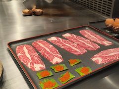 一口吃牛肉卷-一板铁板烧·隐秘一线江景花园餐厅(西湖左岸·天元店)