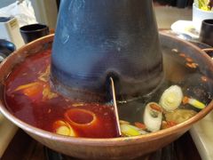 香辣鸳鸯锅-京门老爆三(回龙观店)
