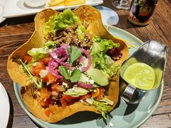 夹饼色拉-Cactus墨西哥仙人掌餐厅