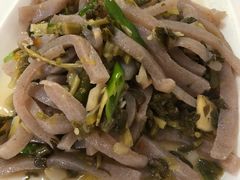 酸菜魔芋-柞水乾佑红门家菜