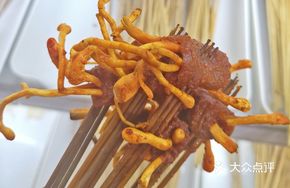 Cordyceps Mushroom Meat Rolls