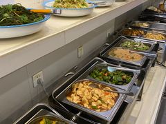 自助取餐区-鹈鹕素食餐厅自助餐部(正阳街店)