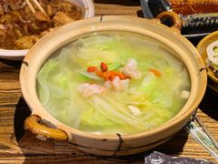 鲜虾白菜豆腐锅仔-并州大牌档之醉轻尘