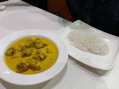 咖喱牛肉饭-锦园春香港茶餐厅(西海湾旗舰店)