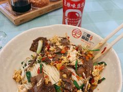 卤牛肉炒蛋-刘氏三和面馆