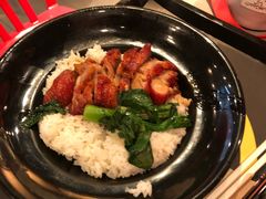 叉烧饭-美心mx餐厅(友邦香港大楼店)