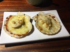 果木烤扇贝芝士焗扇贝-绿茶餐厅(华联万柳店)