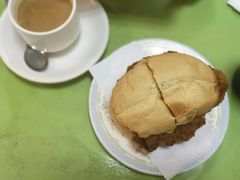 猪扒包-胜利茶餐室