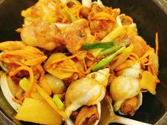 鸡焖翡翠绿螺-金河半岛园林酒家(金融城店)