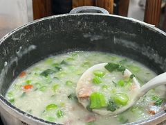 下火菜心咸骨粥-南记食粥坊·宵夜大排档(莲花店)