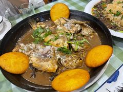 杂鱼贴饼子-华圆美食