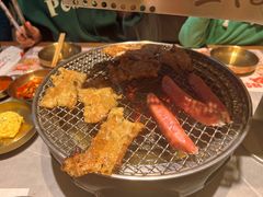 -草家酱蟹炭火烤肉店(珲春南路一店)