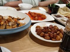 黑蒜子牛肉粒-陈傻子餐厅(世纪都会店)