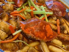 蜀味香辣焗海蟹-湖影中餐厅·南京金茂威斯汀大酒店