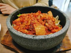 泡菜五花肉石锅拌饭-安大叔拌饭(宝龙店)