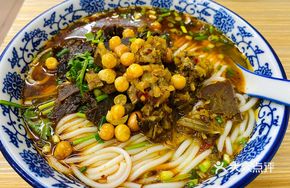 Spicy Beef Noodles with Dual Fillings