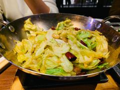 干锅圆白菜-绿茶餐厅(财富购物中心店)