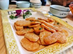 咸蛋黄炒南瓜-陈生记黑鱼馆·20年活鱼现杀(宁波鼓楼店)