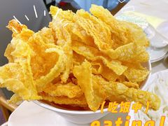炸腐竹-潮汕大目牛肉火锅(水围店)