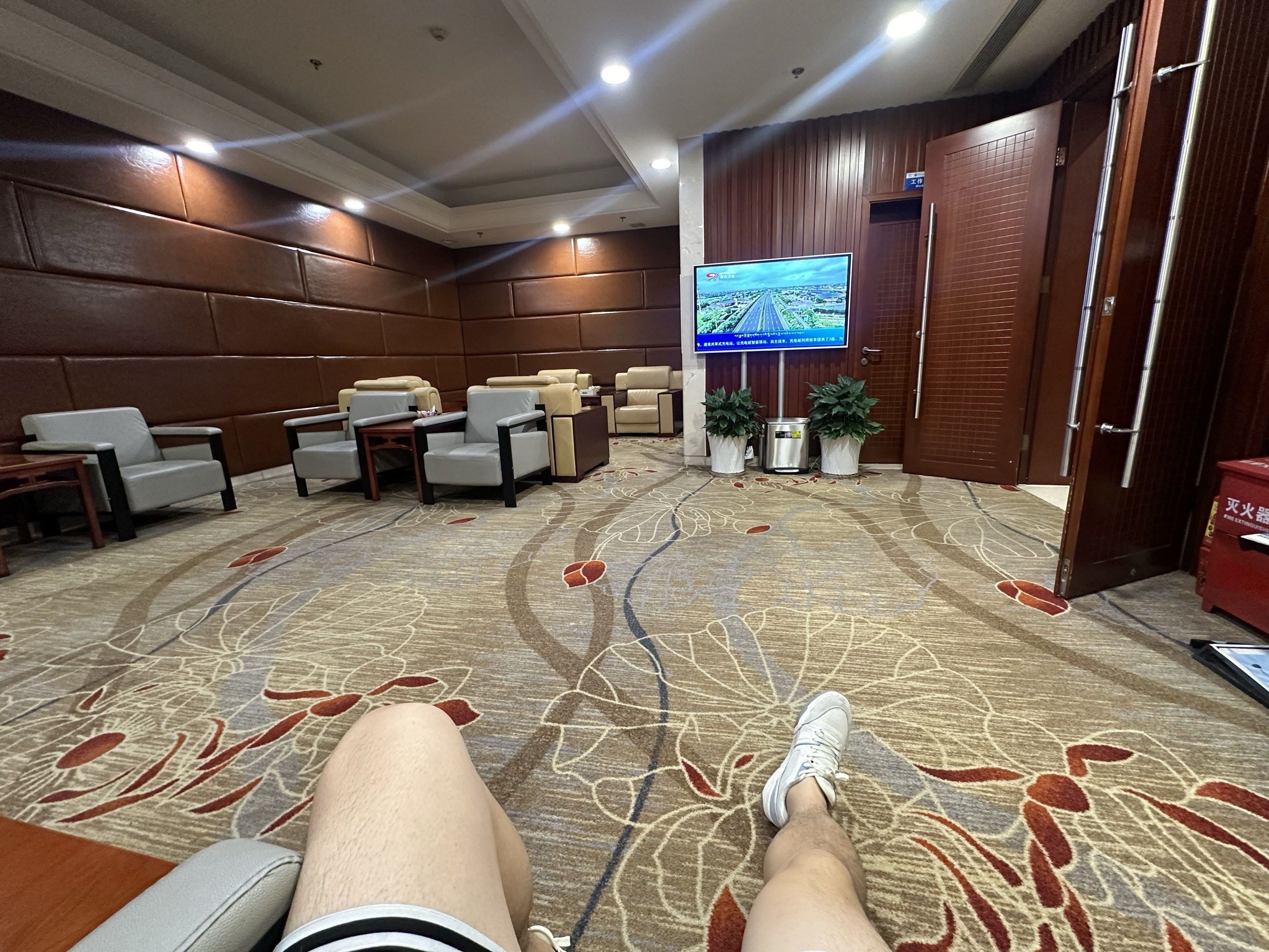 长沙黄花机场乐翔空港贵宾厅2