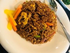 黑胡椒牛肉炒饭-鹿港小镇(霄云店)