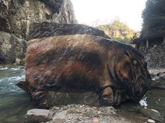 -楠溪江石桅岩