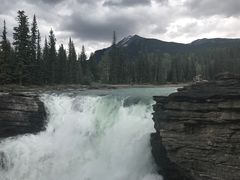 -阿萨巴斯卡瀑布观景点