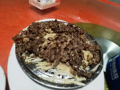 蒸金针菇牛肉-车头老二大排档