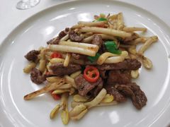花生芽黑椒牛柳-名甬鲜坊·宁波海鲜(爱琴海店)