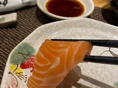 三文鱼刺身-大岛日本料理铁板烧(南通大饭店)