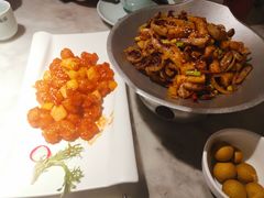 菠萝鸡米花-小菜园新徽菜(合肥滨湖世纪金源店)