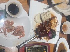 -海派美食·家宴海鲜青岛菜·石锅鲽鱼头(东方城店)