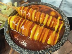 -明洞阿姨·韩式酱蟹烤肉·创意料理(方庄店)