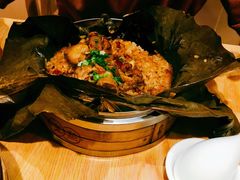 腊味滑鸡荷叶饭-巧燕坊一笼一蒸(庆春广场地铁站店)