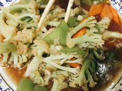 干锅花菜-金渔村海鲜烧烤大排档