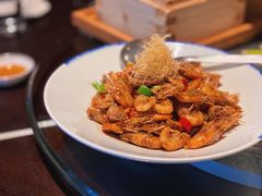 传统油爆虾-杭州西子湖四季酒店·金沙厅