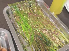 烤韭菜-玫瑰红烤羊排(北新桥三条店)