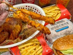 -百富烤霸 烤鸡汉堡(美美店)