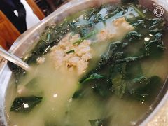 锅仔皮皮虾肉炖菠菜粉-赵家馆(燕山大街店)